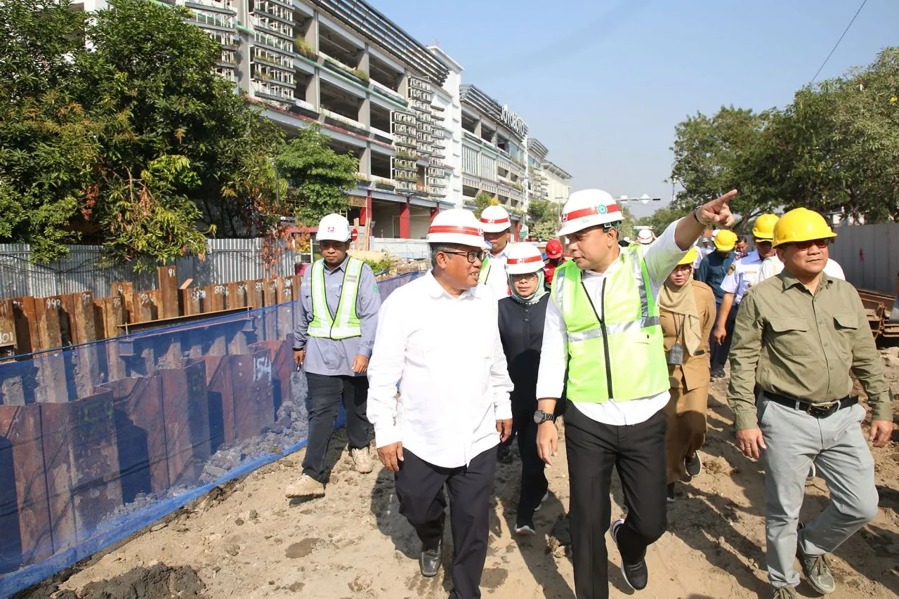 Tunnel TIJ-KBS Masa Pemeliharaan, Pemkot Surabaya Siapkan Video Mapping Satwa di Dalamnya