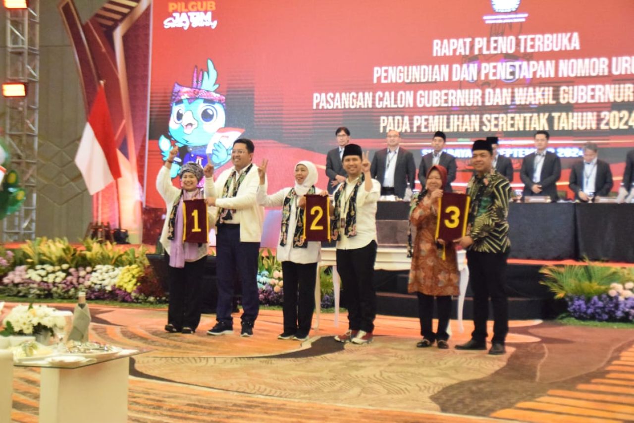 KPU Tetapkan DPT Pilgub Jatim 2024 Sebesar 31.280.418 Pemilih