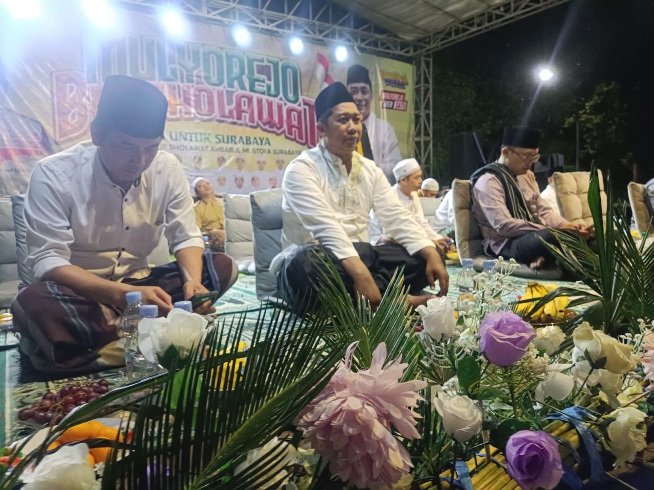 Relawan Mulyorejo Bersatu Gelar Sholawatan untuk Kemenangan ERJI