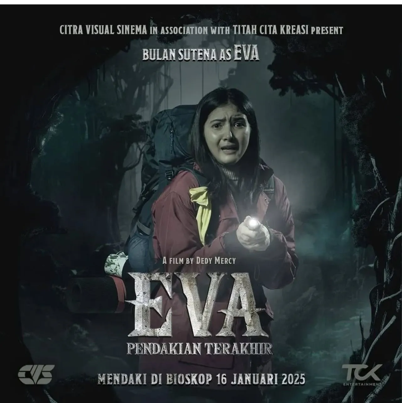 Berdasar Kisah Nyata, Film Horor Eva: Pendakian Terakhir Tayang di Bioskop Surabaya