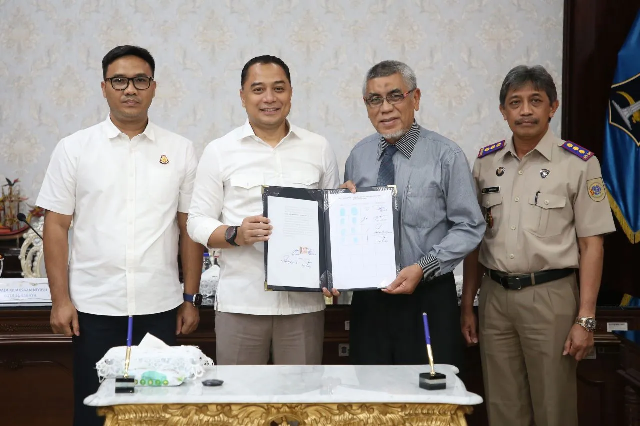 Pemkot dan PT Arbena Indonusa MoU Pengembalian Aset Rp.11 Miliar di Jalan Bung Tomo Surabaya
