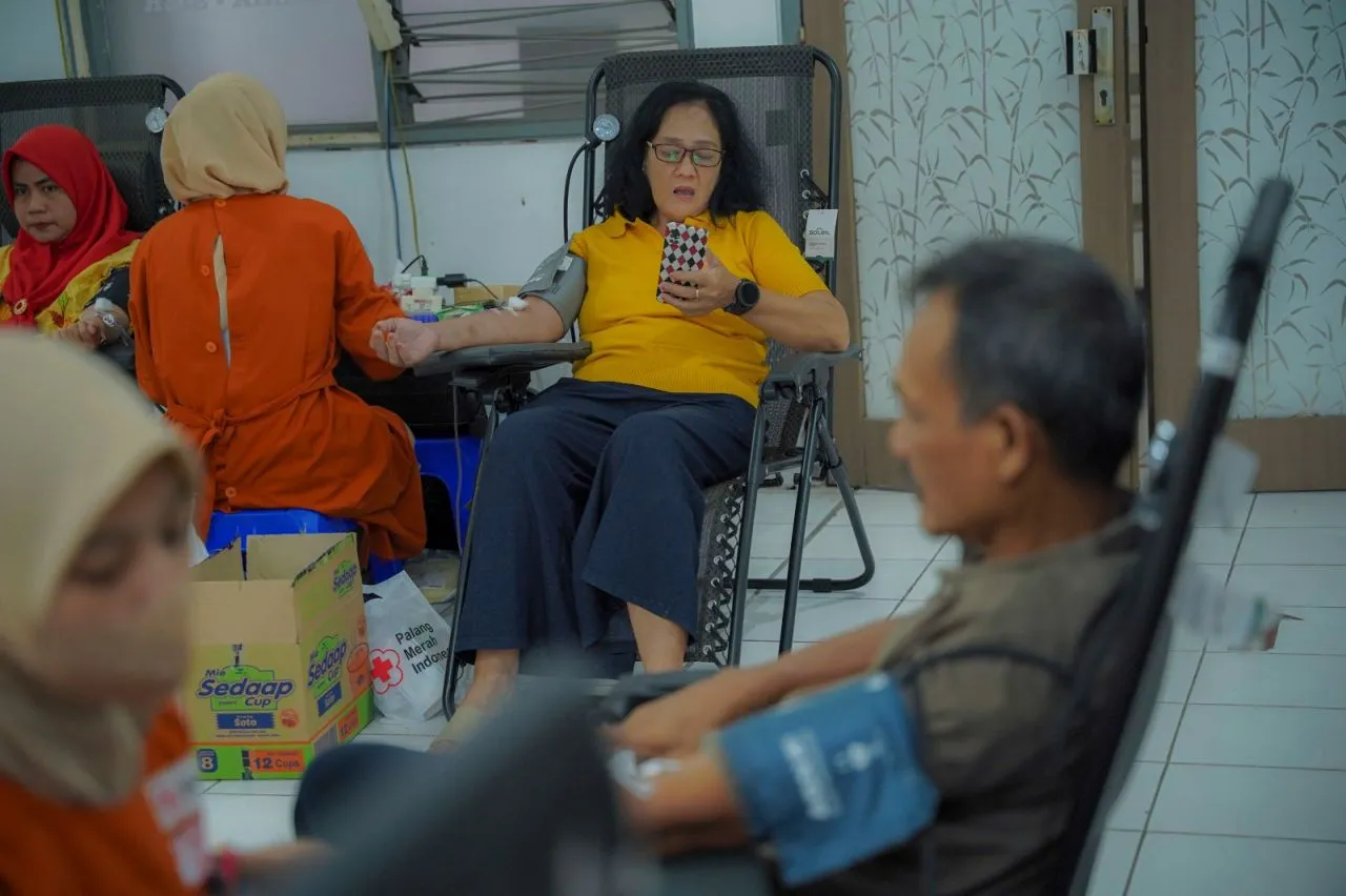 SIER Gelar Donor Darah: Bersama Menebar Kebaikan di Usia Ke-51