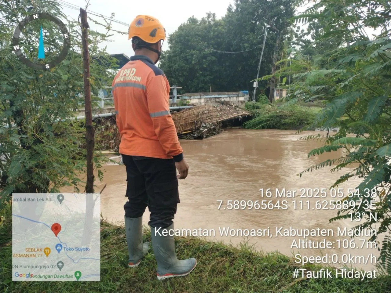 Banjir dan Tanah Longsor di Madiun, Satu Warga Dinyatakan Hilang