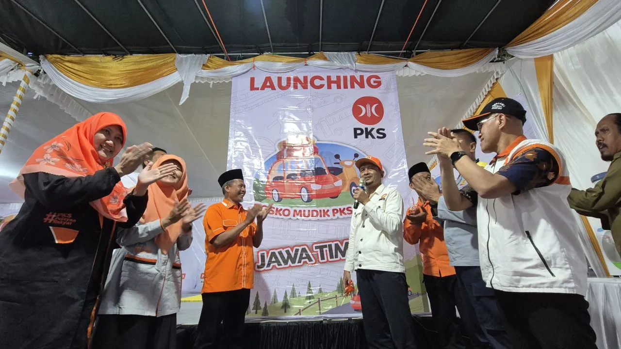 Resmikan Posko Mudik, PKS Jatim: DNA Kami Melayani Rakyat
