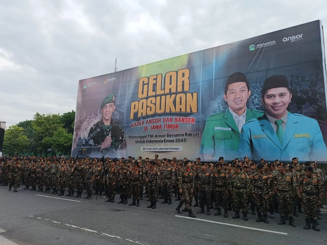 Wamenag Ajak GP Ansor Dukung Kebijakan Prabowo Bawa 1000 Orang Palestina yang Terluka