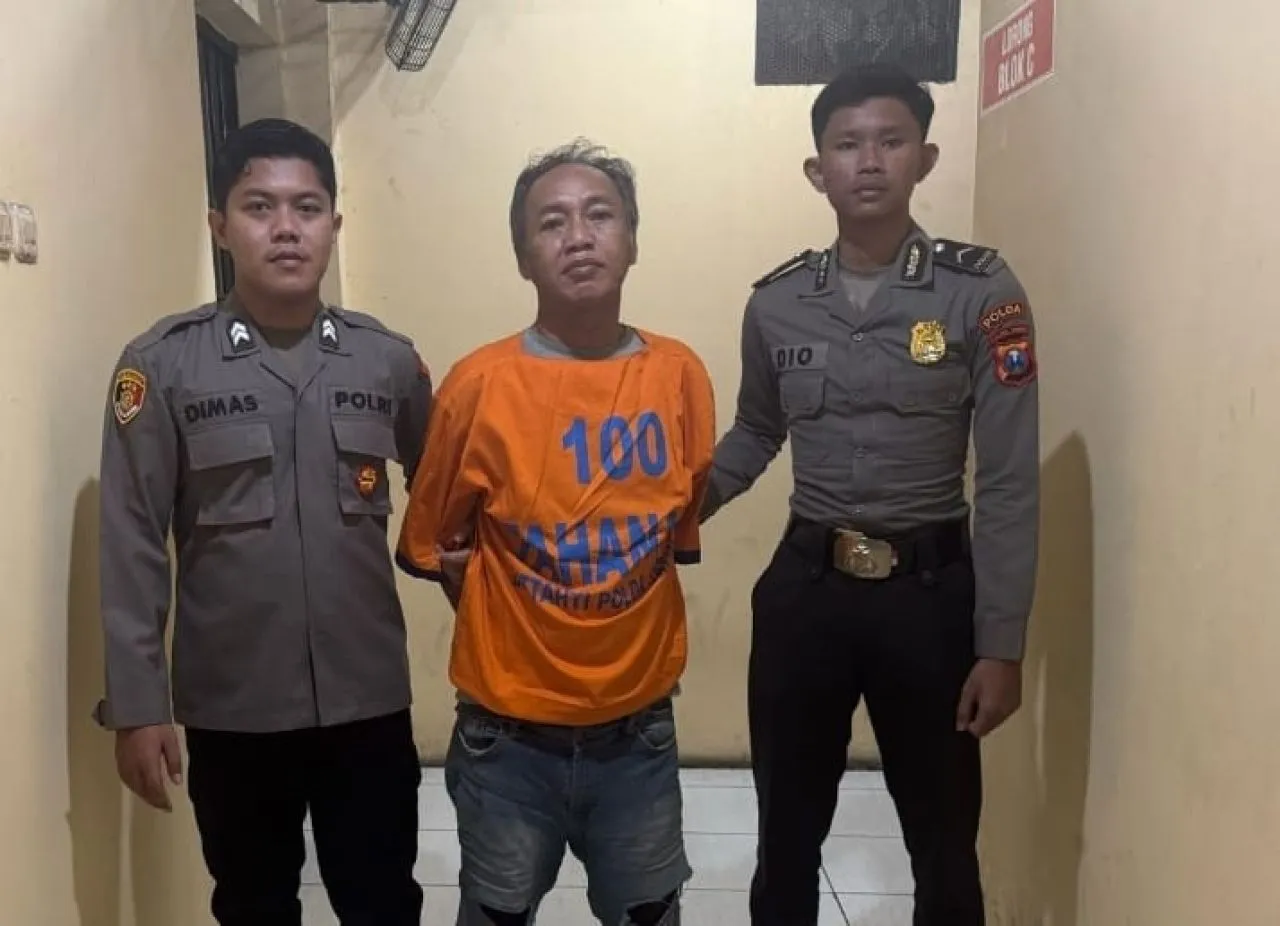 Polisi Tangkap Residivis Curanmor Asal Pesapen Surabaya
