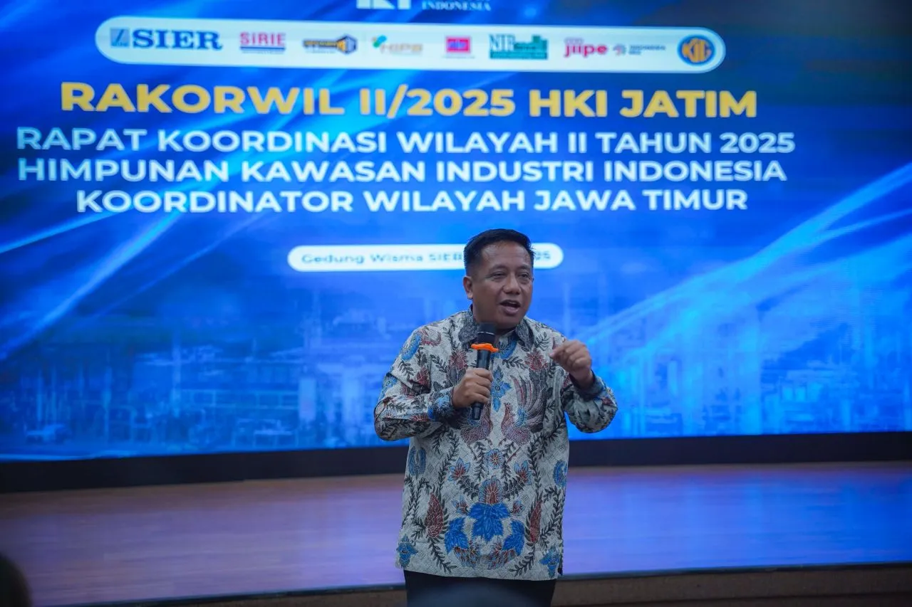 Rakorwil II HKI Jatim Dorong Sinergi Kawasan Industri Hadapi Tantangan Global