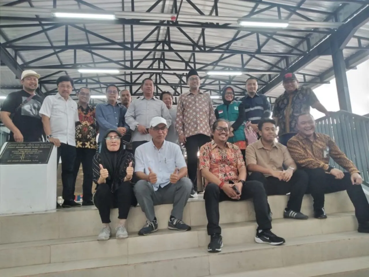 Komisi B DPRD Surabaya Tinjau Pembangunan Pasar, Progres Capai 90 Persen