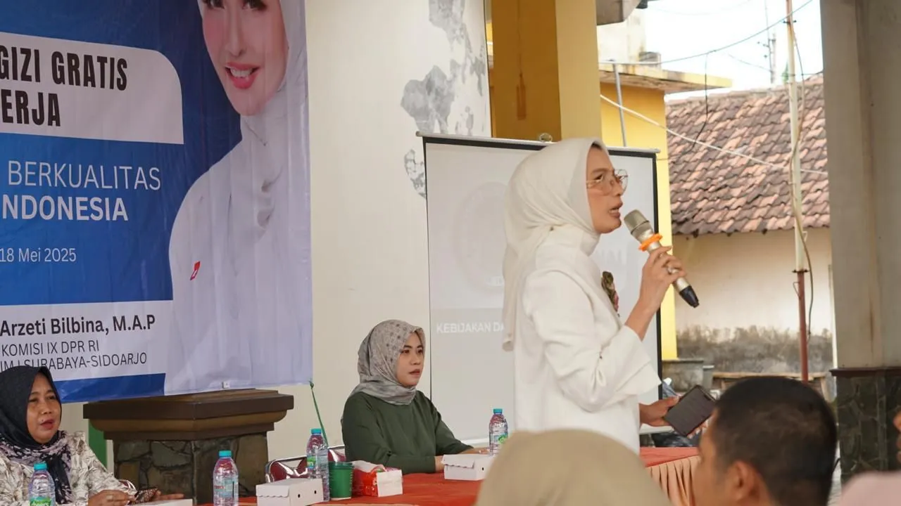 Tim Sosialisasi MBG Edukasi Warga Jimbaran Wetan Sidoarjo