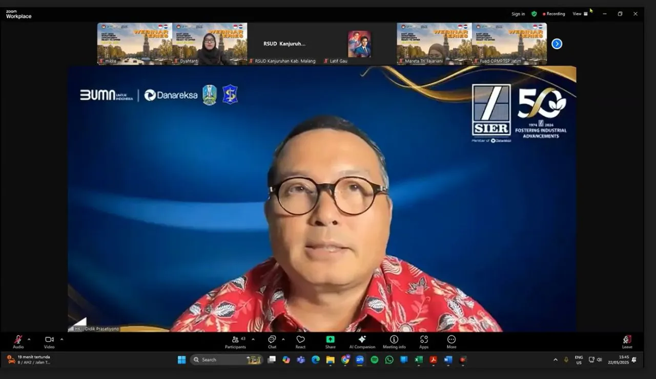 Menggandeng Belanda, Jatim Tawarkan Kawasan Industri Hijau dan Berkelanjutan