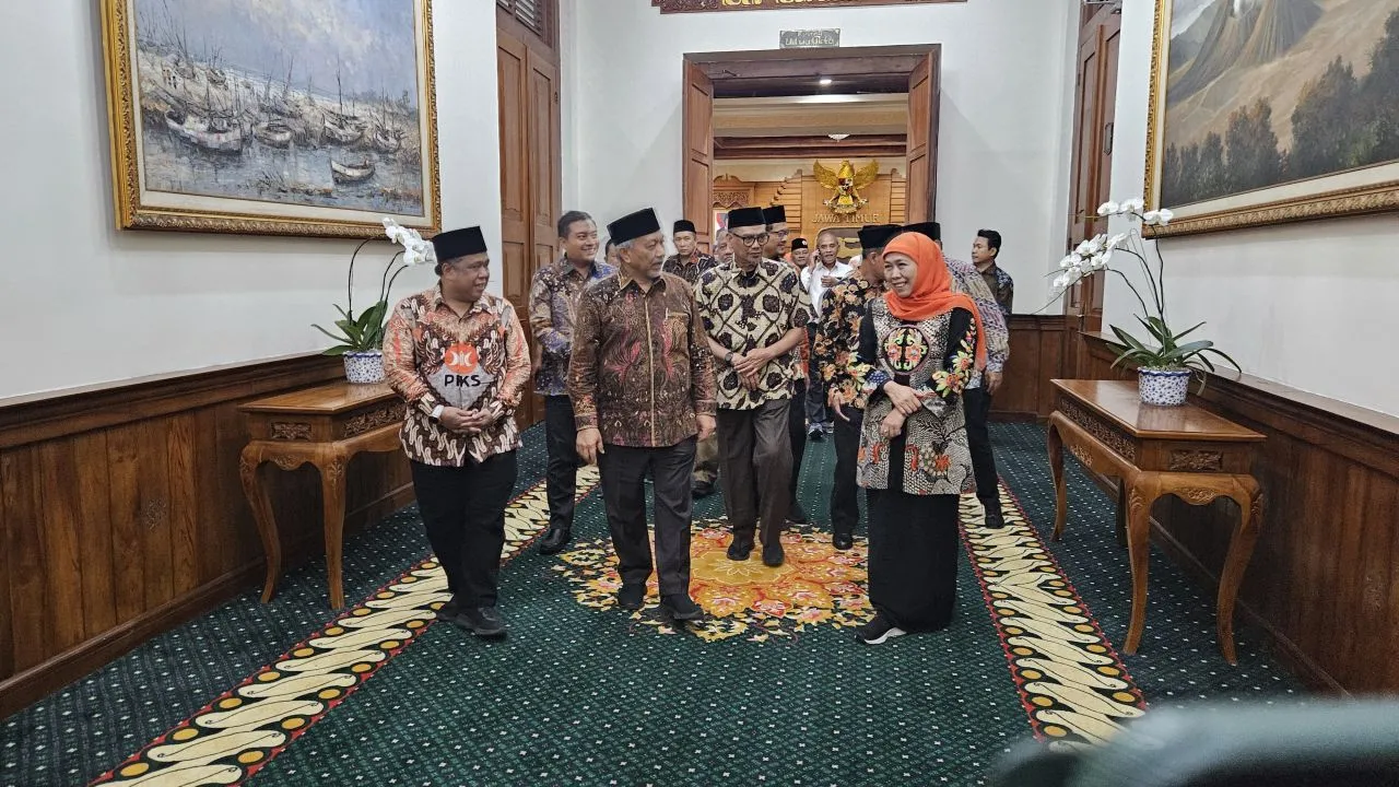 Presiden PKS dan Gubernur Jatim Bahas Kolaborasi Pembangunan Gerbang Baru Nusantara