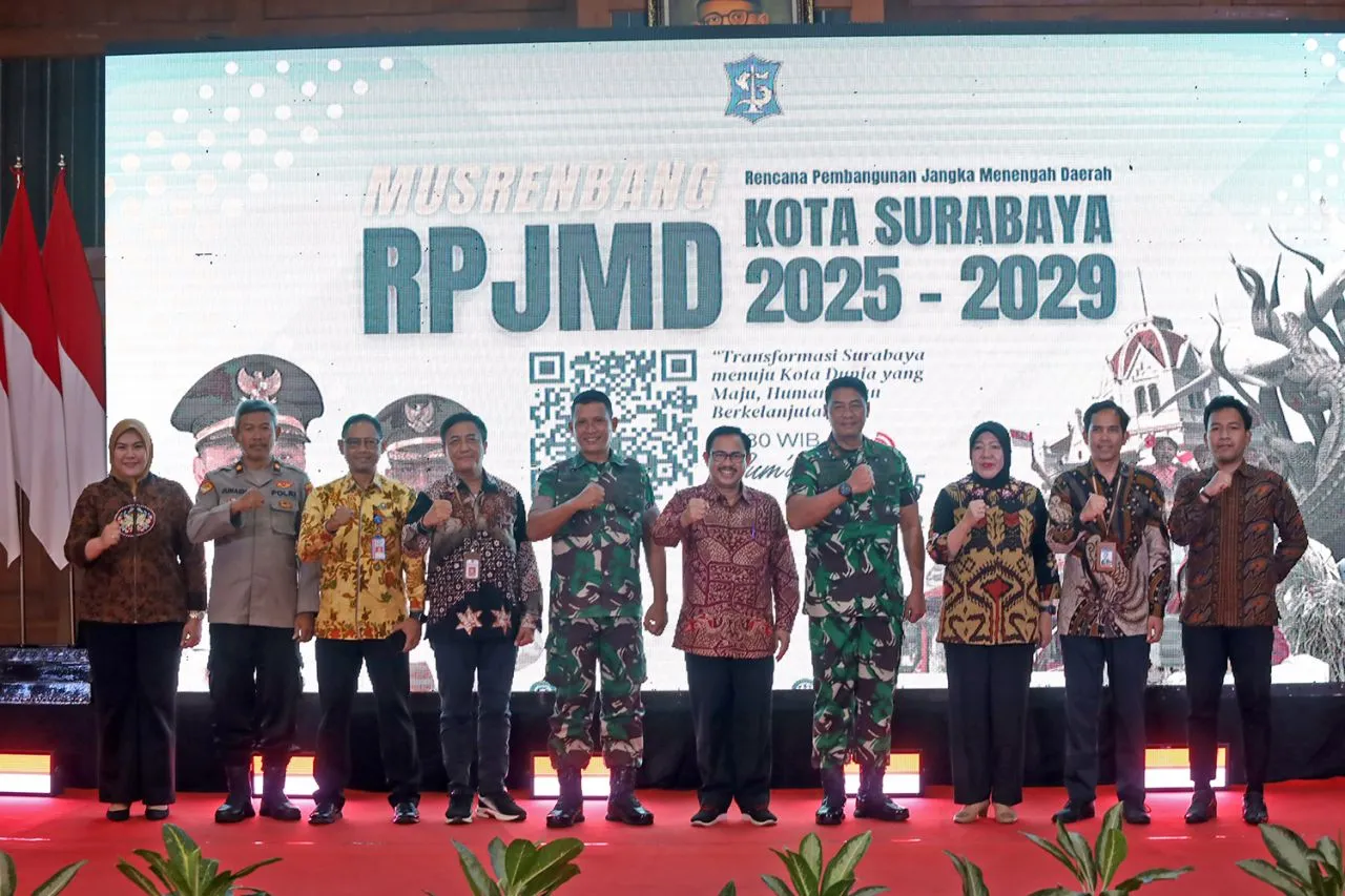 Surabaya Susun RPJMD 2025-2029, Ini Fokus Pembangunan 5 Tahun Mendatang!