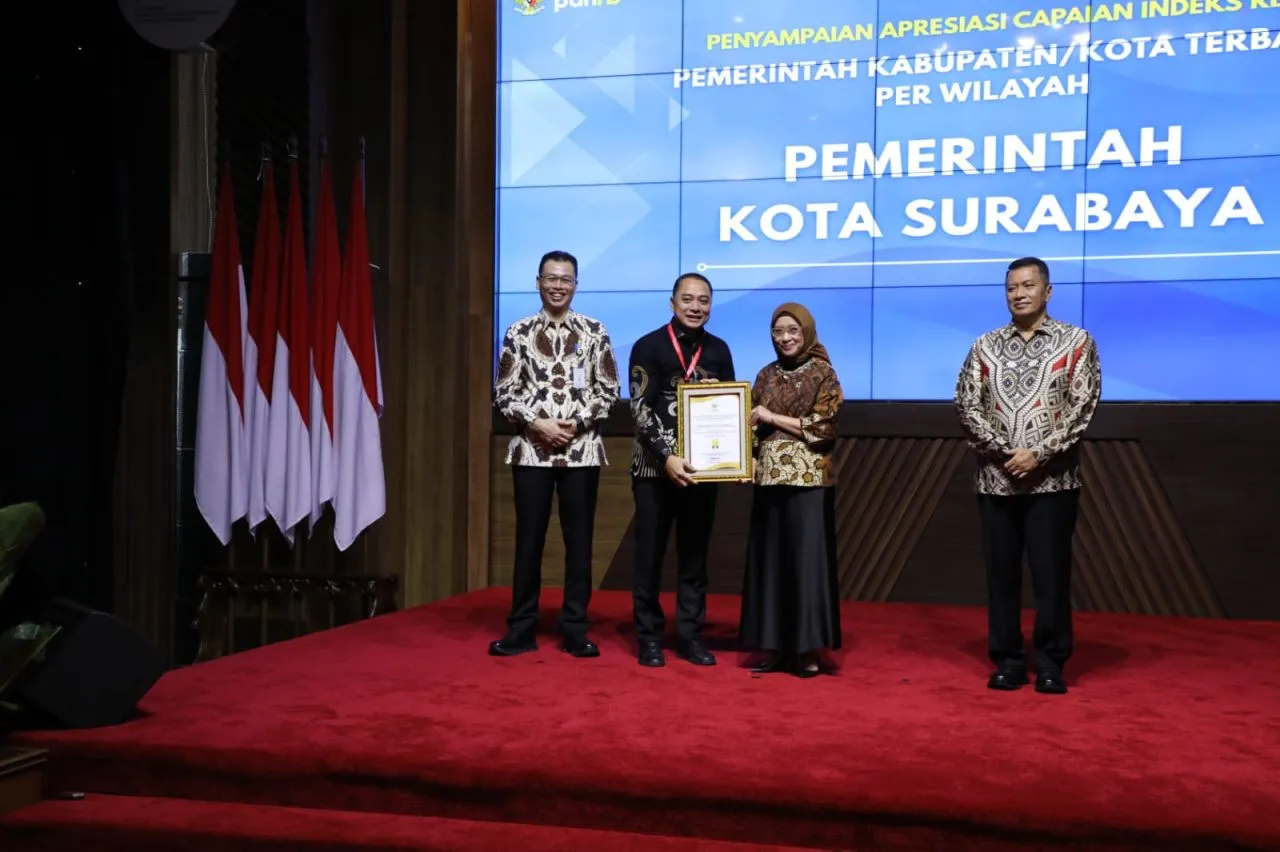 Surabaya Raih Nilai Tertinggi Nasional dalam Indeks Reformasi Birokrasi 2024