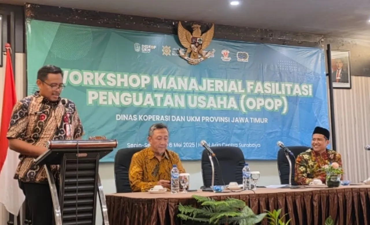 Diskop Jatim Tingkatkan Kapasitas Manajerial Pengusaha OPOP *Tingkatkan Kompetensi Manajerial