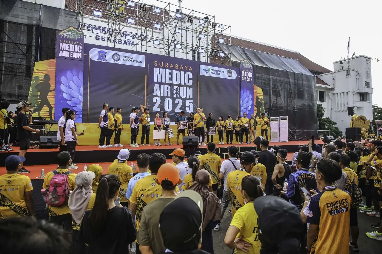 4600 Pelari Ramaikan Surabaya Medic Air Run 2025