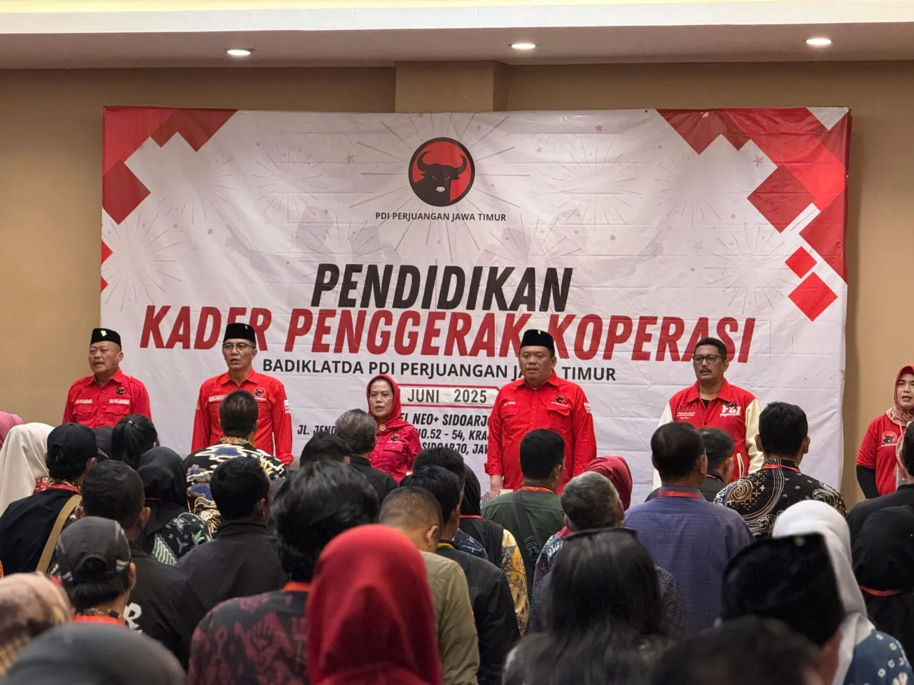 DPD PDIP Jatim Gembleng 500 Kader Koperasi di Surabaya dan Sidoarjo