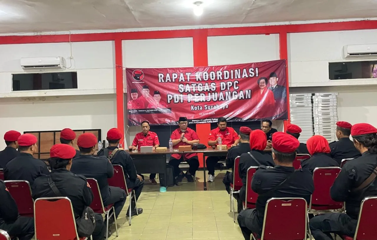 Satgas PDIP Surabaya gelar konsolidasi amankan kebijakan partai