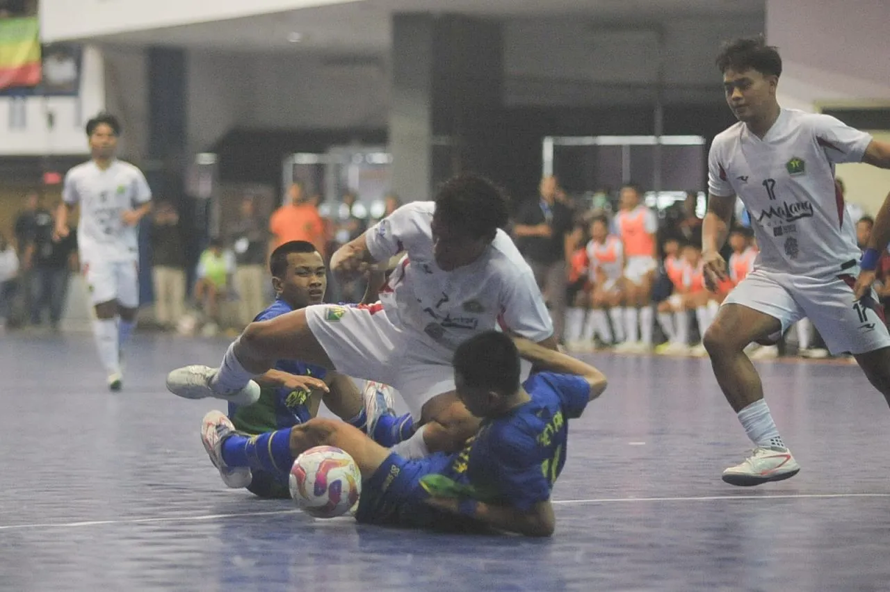 Tim Malang vs Surabaya Ricuh di Final Futsal Porprov Jatim