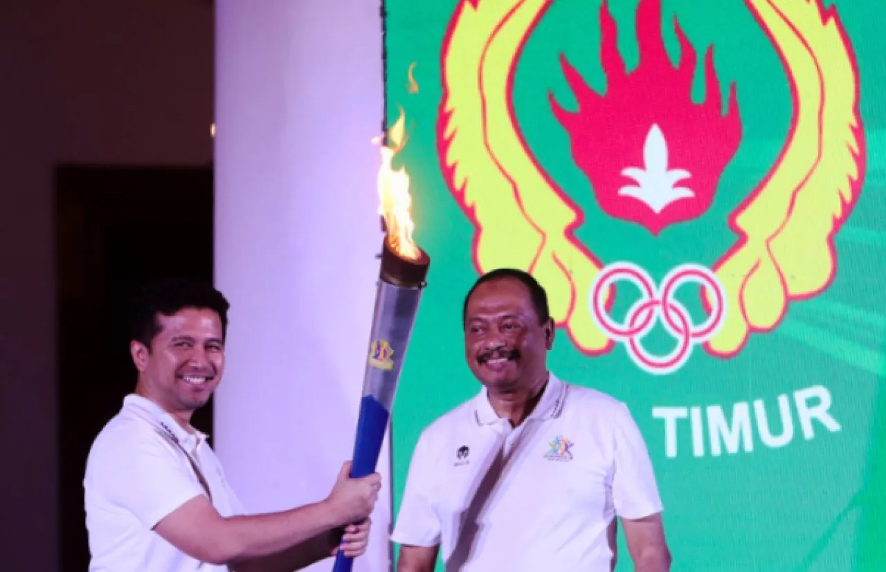 Api Obor Porprov Jatim, Emil Dardak : Simbol Semangat Juang dan Sportivitas