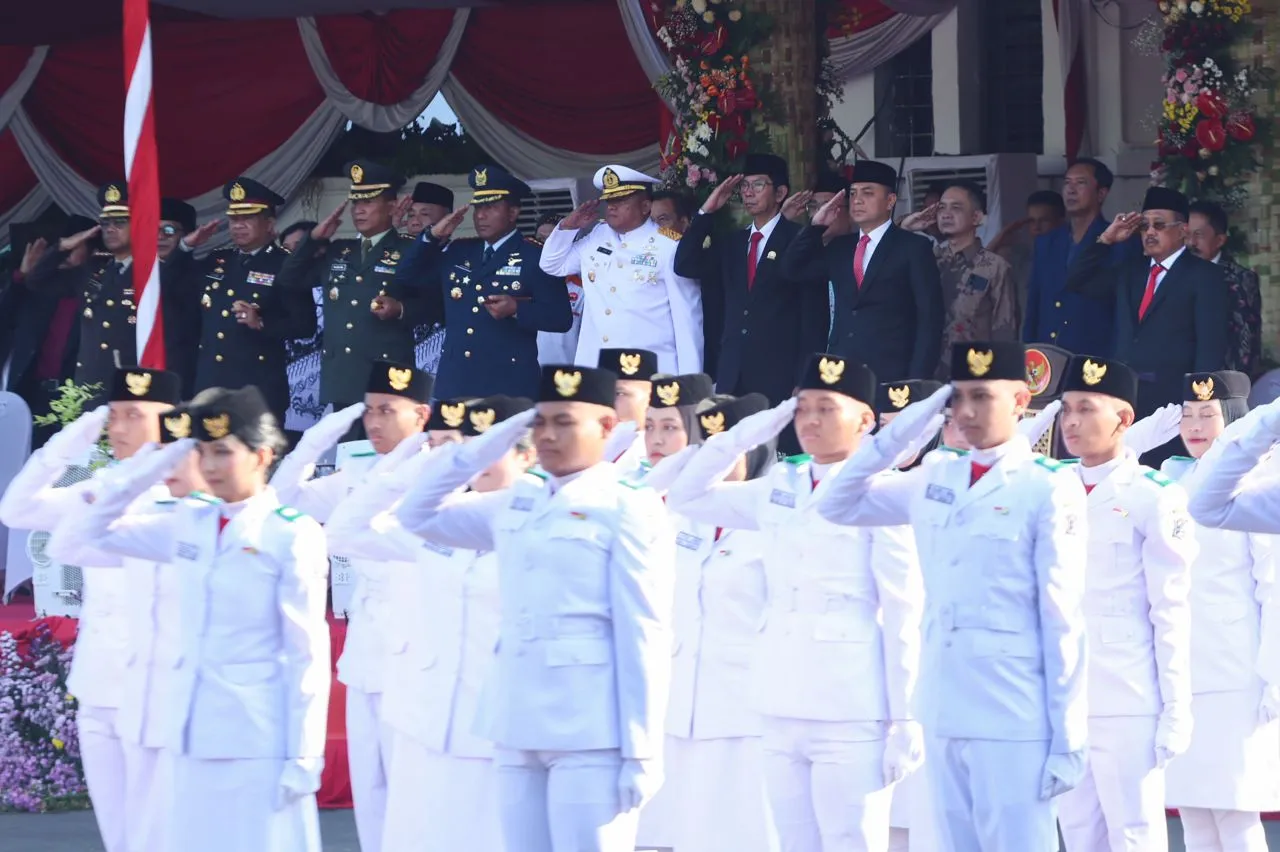 Peringati Hari Lahir Pancasila, Wali Kota Eri Tekankan Pentingnya Keamanan Kota Surabaya