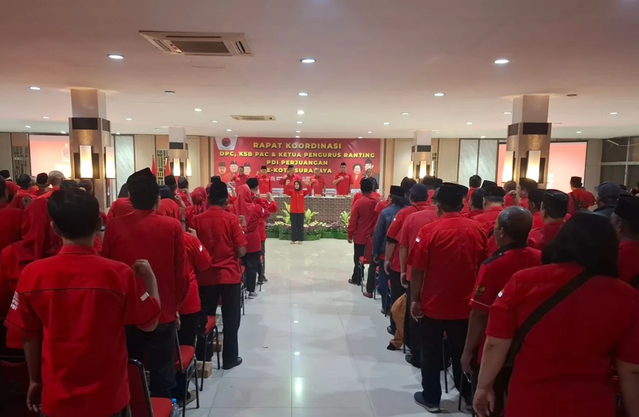 PDIP Surabaya gelar rapat koordinasi sambut peringatan Kudatuli 1996
