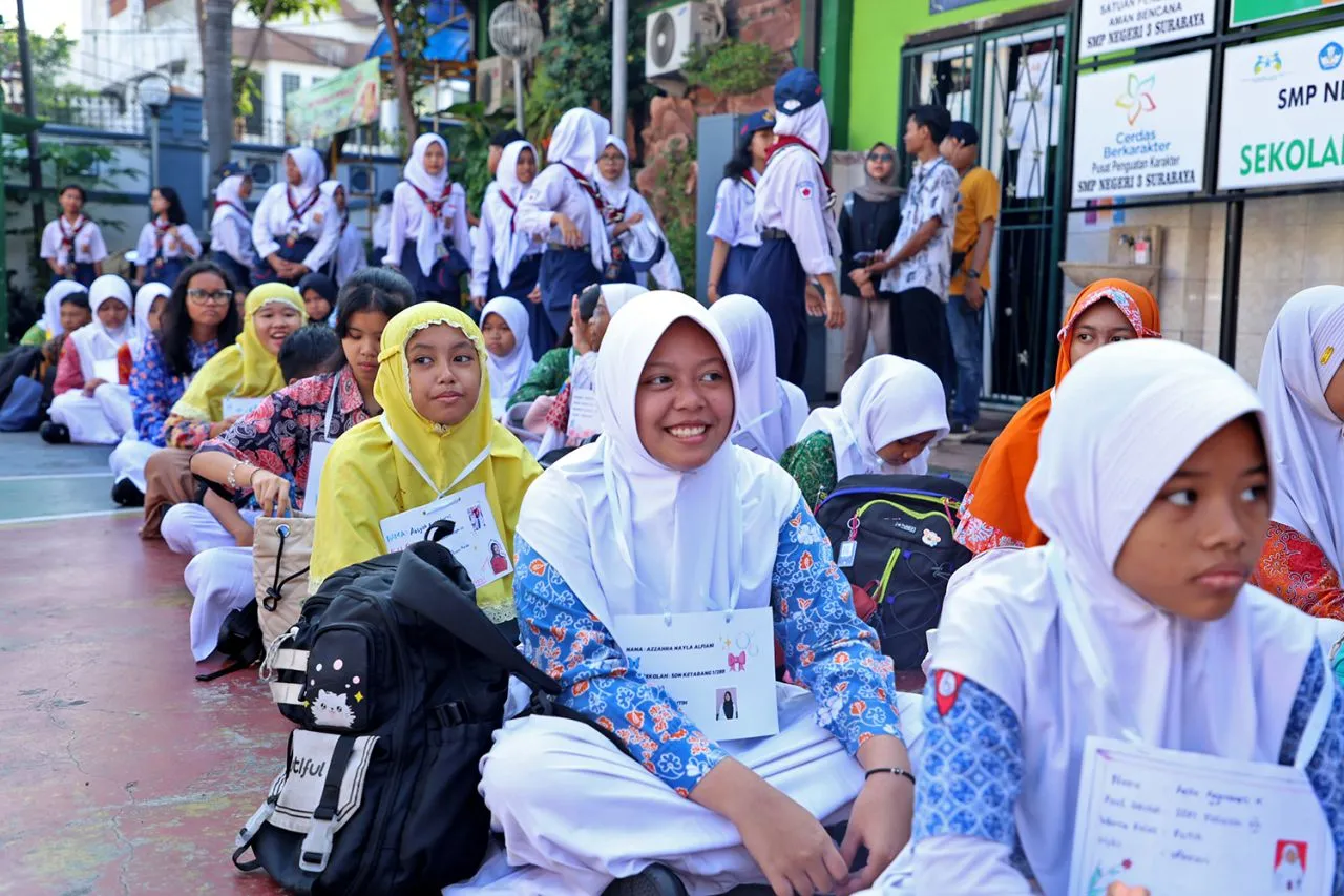 Dispendik Surabaya Pastikan MPLS Ramah dan Riang Gembira