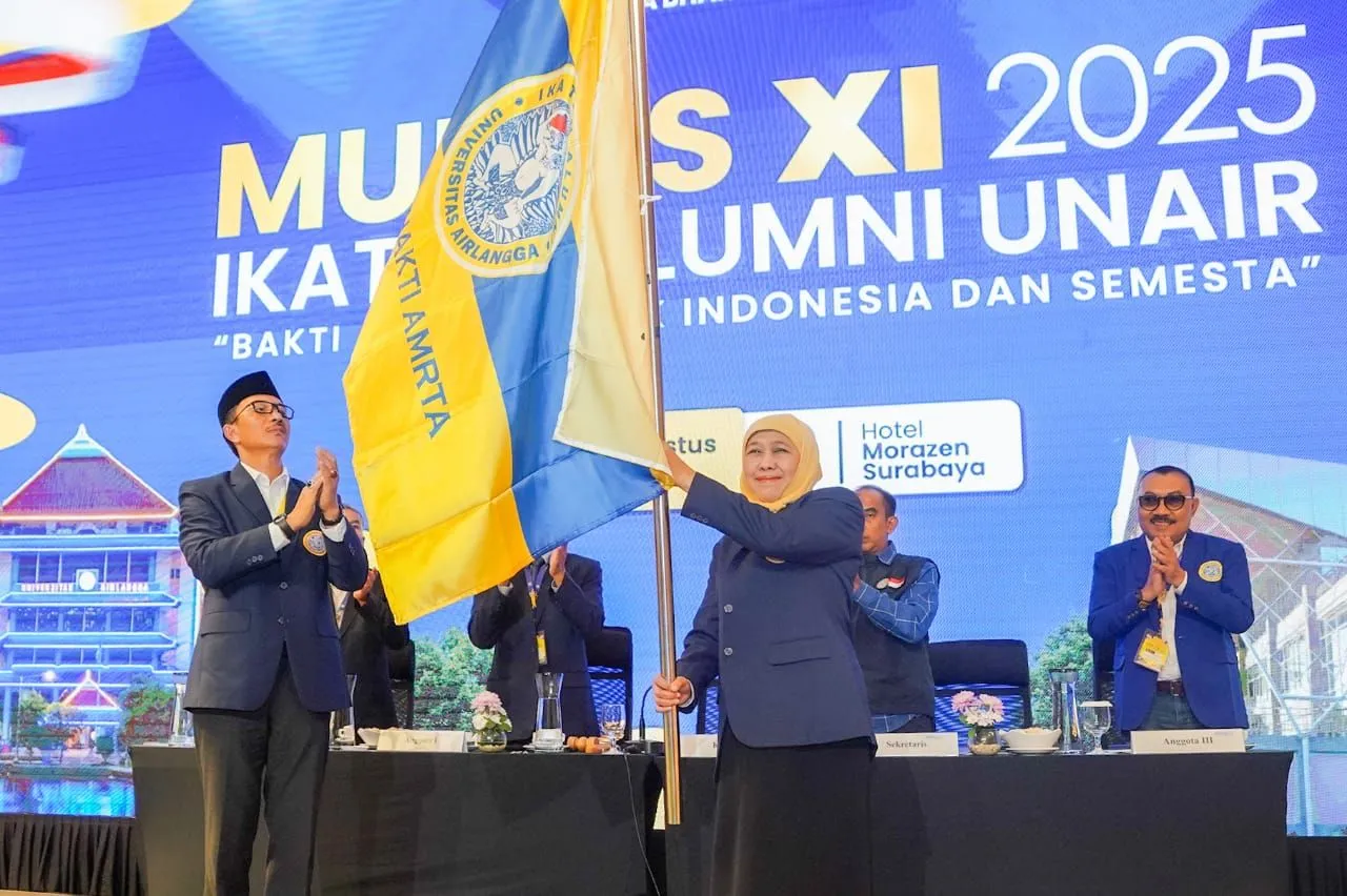 Munas XI IKA Unair Pilih Aklamasi, Khofifah Lanjutkan Kepemimpinan hingga 2030