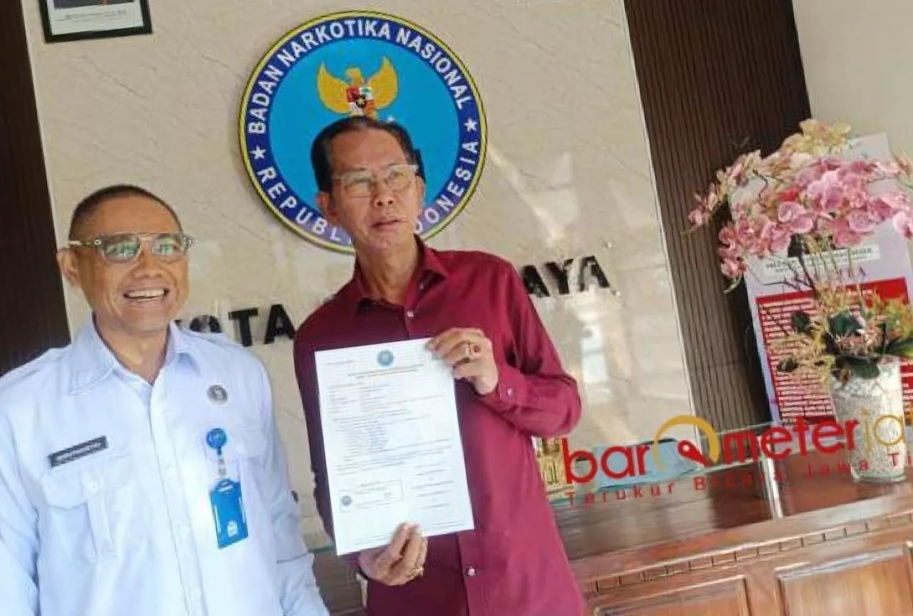 Tes Urine di BNNK, Ketua DPRD Surabaya Adi Sutarwijono Negatif Narkoba