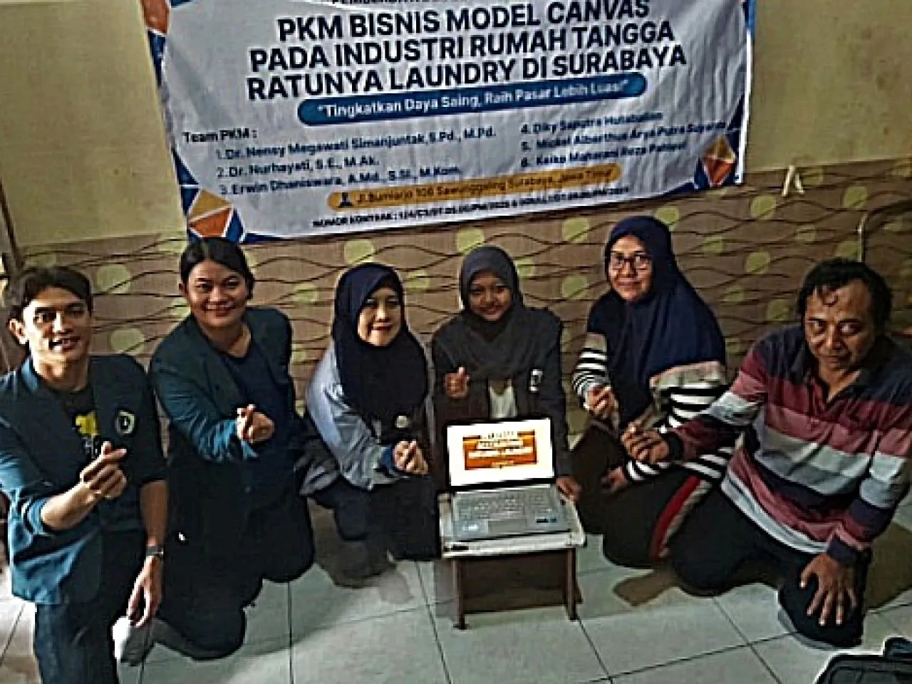 Unitomo & Uwika Perkuat Bisnis Laundry dengan Inovasi Mesin Aduhai