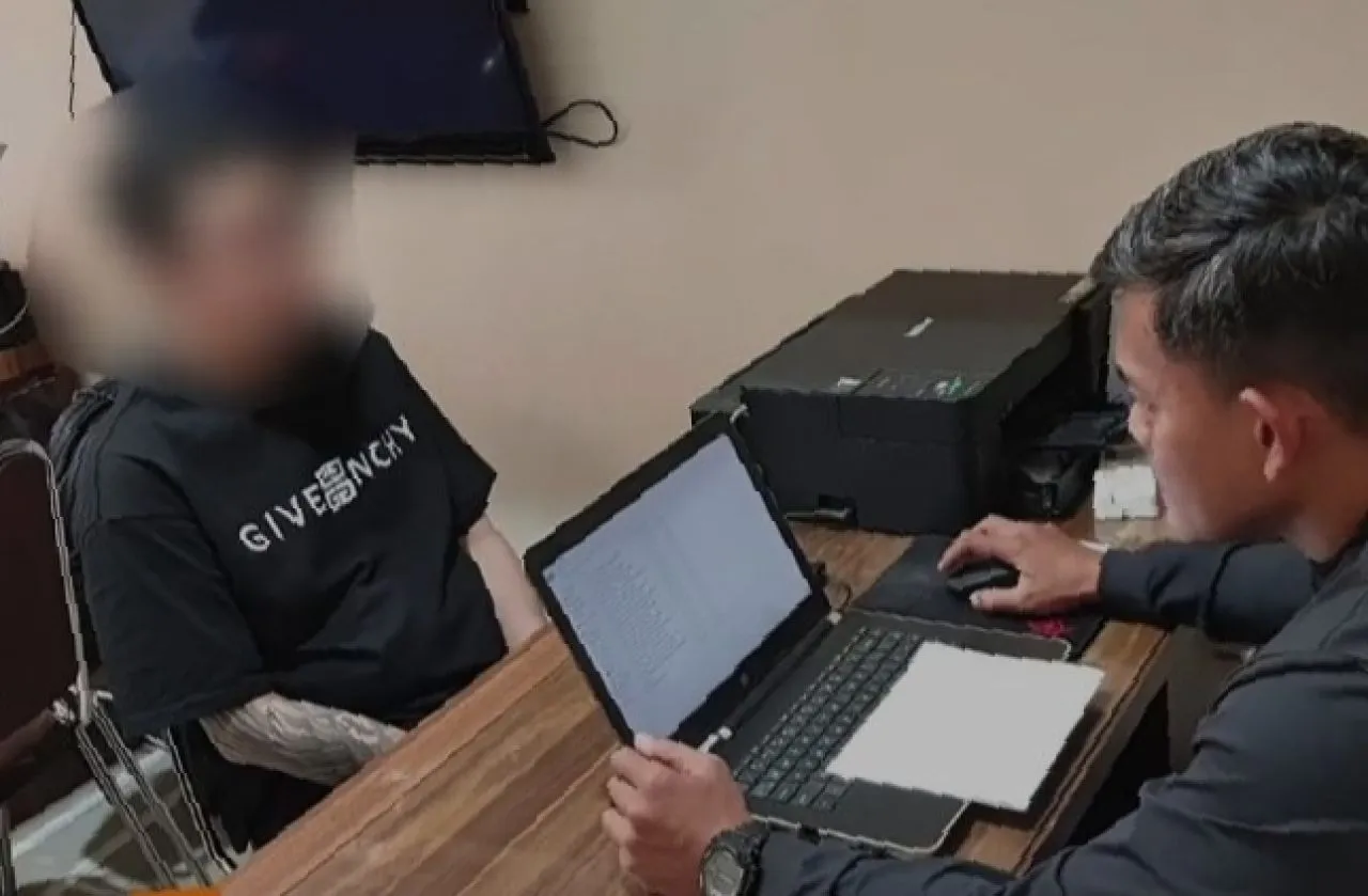 Pelaku KDRT Ditangkap, Aksi Brutal Terekam CCTV