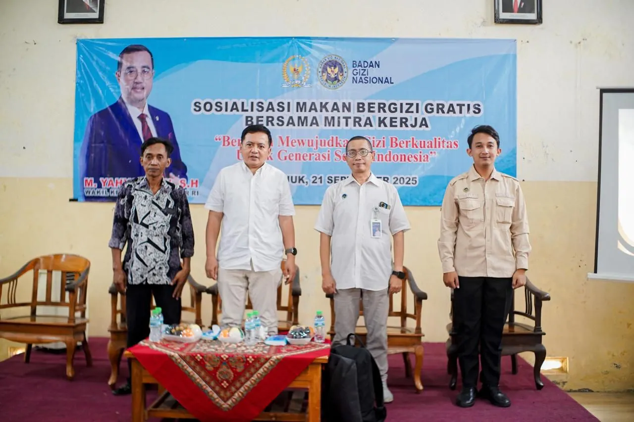Sosialisasi Program Makan Bergizi Gratis Hadir di Desa Banaran Nganjuk