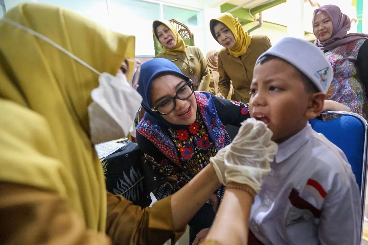 Cegah KLB Campak, Pemkot Surabaya Kejar Imunisasi Anak