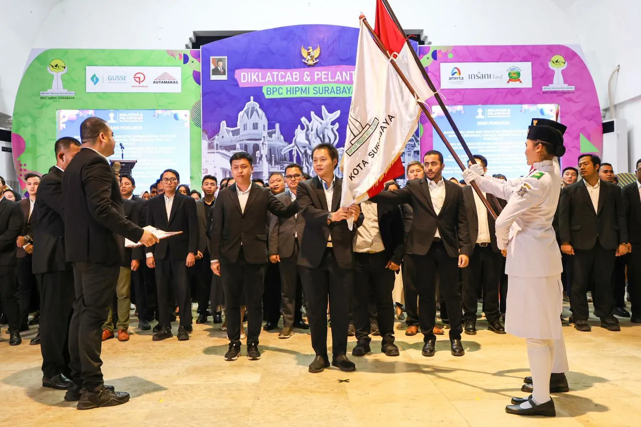 Benny Setiawan Nahkoda Baru HIPMI Surabaya 2025–2028