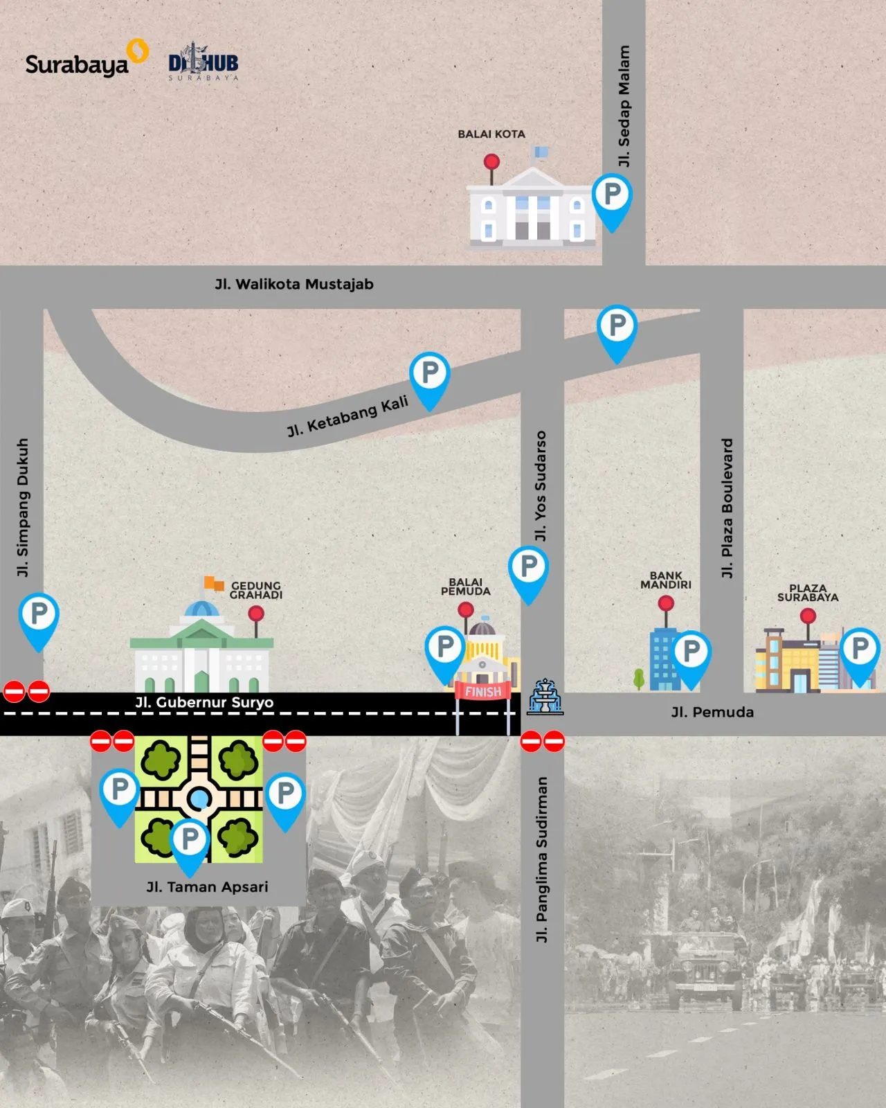 Jangan Sampai Tersesat! Ini Rute dan Titik Parkir Resmi Saat Dishub Alihkan Arus Lalin