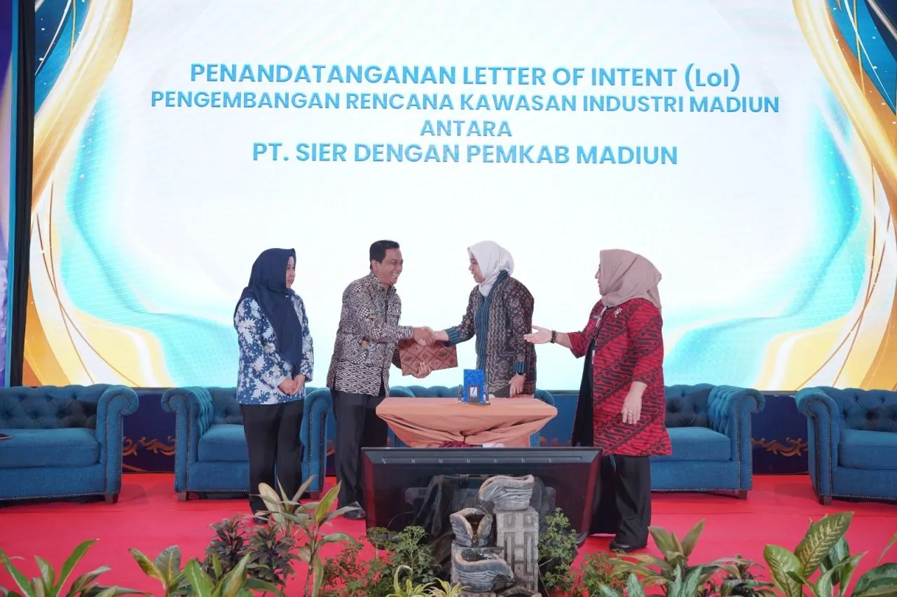 SIER dan Pemkab Madiun Teken LoI untuk Percepatan Kawasan Industri Jatim