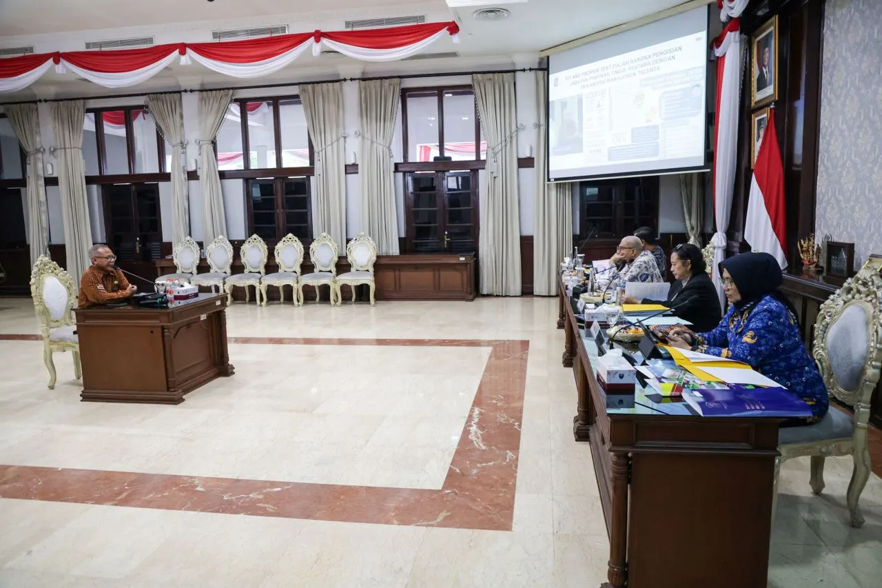 Wali Kota Eri : Penentuan JPT Pratama Harus Objektif, Bukan Like and Dislike