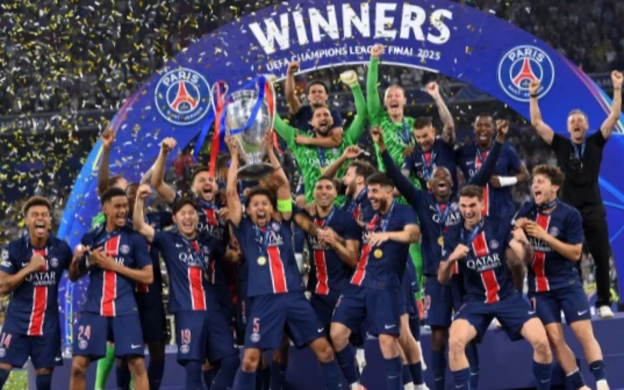 Menang Atas Inter 5 - 0, PSG Juara Piala Champions 2025