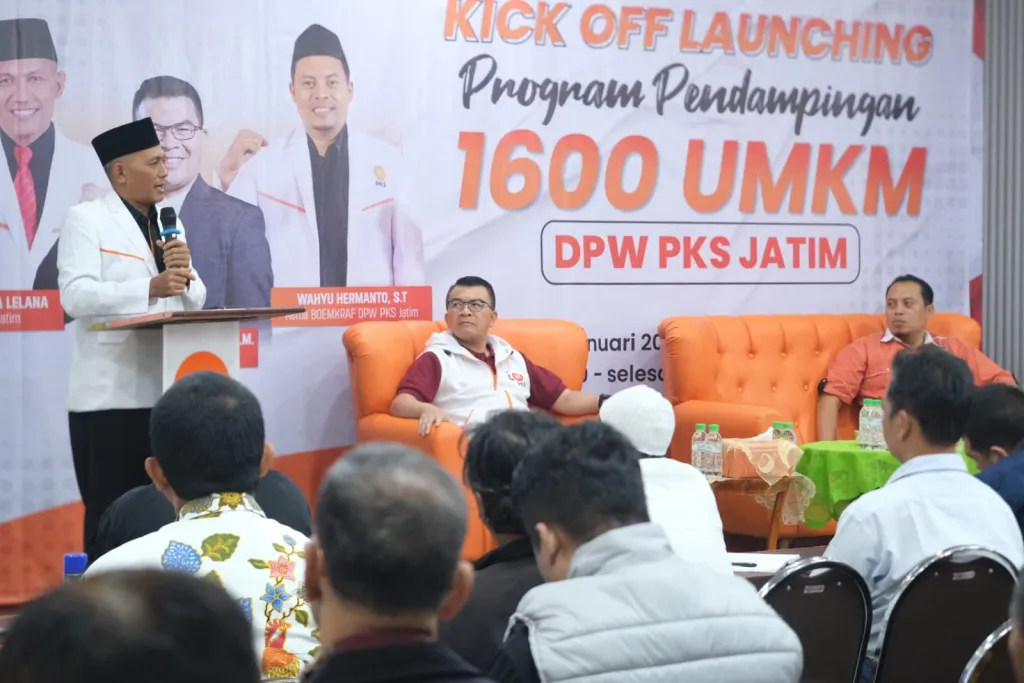 Setahun Pendampingan, PKS Jatim Targetkan 1.600 UMKM Naik Kelas