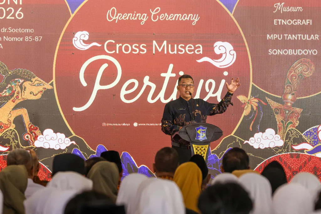 Pemkot Surabaya Buka Cross Musea Pertiwi 2026, Padukan AI dan Wayang