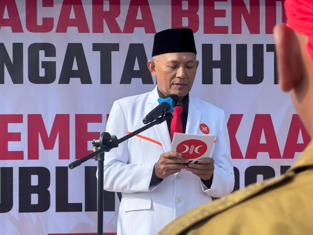 Upacara HUT RI di PKS Jatim, Bagus: Kami Setia pada Pancasila dan Konstitusi