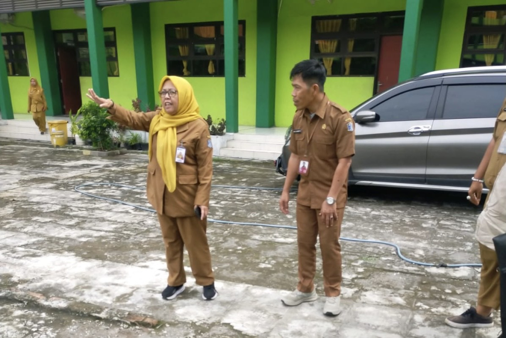 Dispendik Surabaya: Genangan di SDN Ujung V Telah Surut, KBM Berjalan Seperti Biasa