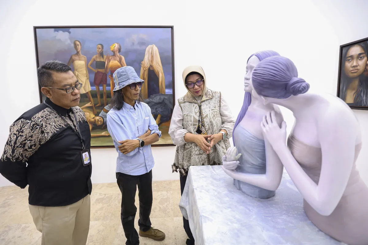 300 Karya Seni Hadir di Pameran “Border, Threshold, and Beyond” Surabaya