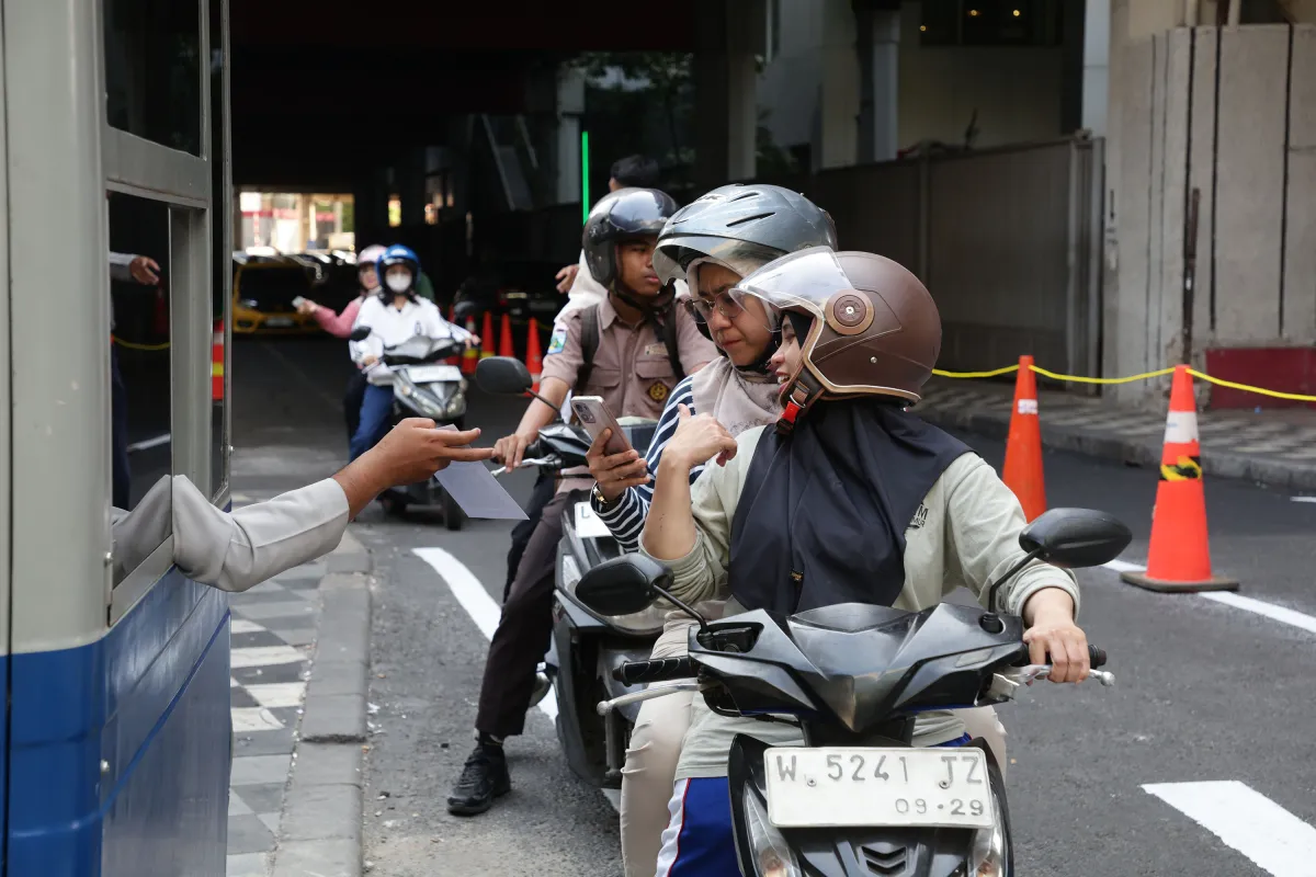 Digitalisasi Parkir Tanjung Anom Dongkrak Pendapatan Rp80 Juta/Bulan