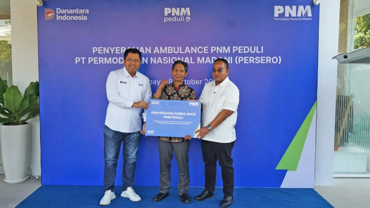 PNM Peduli Percepat Pertolongan, Hadirkan Ambulans untuk Warga Sidoarjo