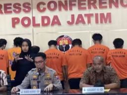 Polda Jatim Bongkar Sindikat Curanmor di Empat Kabupaten, 12 Tersangka Diringkus