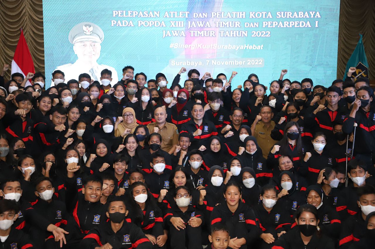 POPDA Jatim 2022, Kota Surabaya Kirim 248 Atlet dan 41 Pelatih