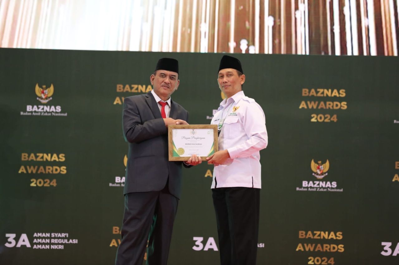 Kota Surabaya Sabet 3 Penghargaan di Ajang Baznas Award 2024