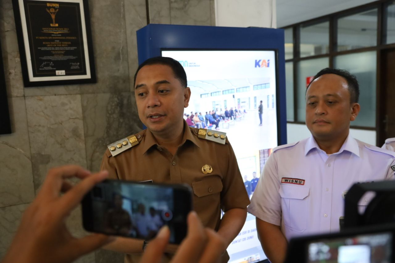 Pemkot Surabaya dan Daop 8 Kordinasi Pembangunan Overpass dan Underpass Perlintasan di Dua Titik